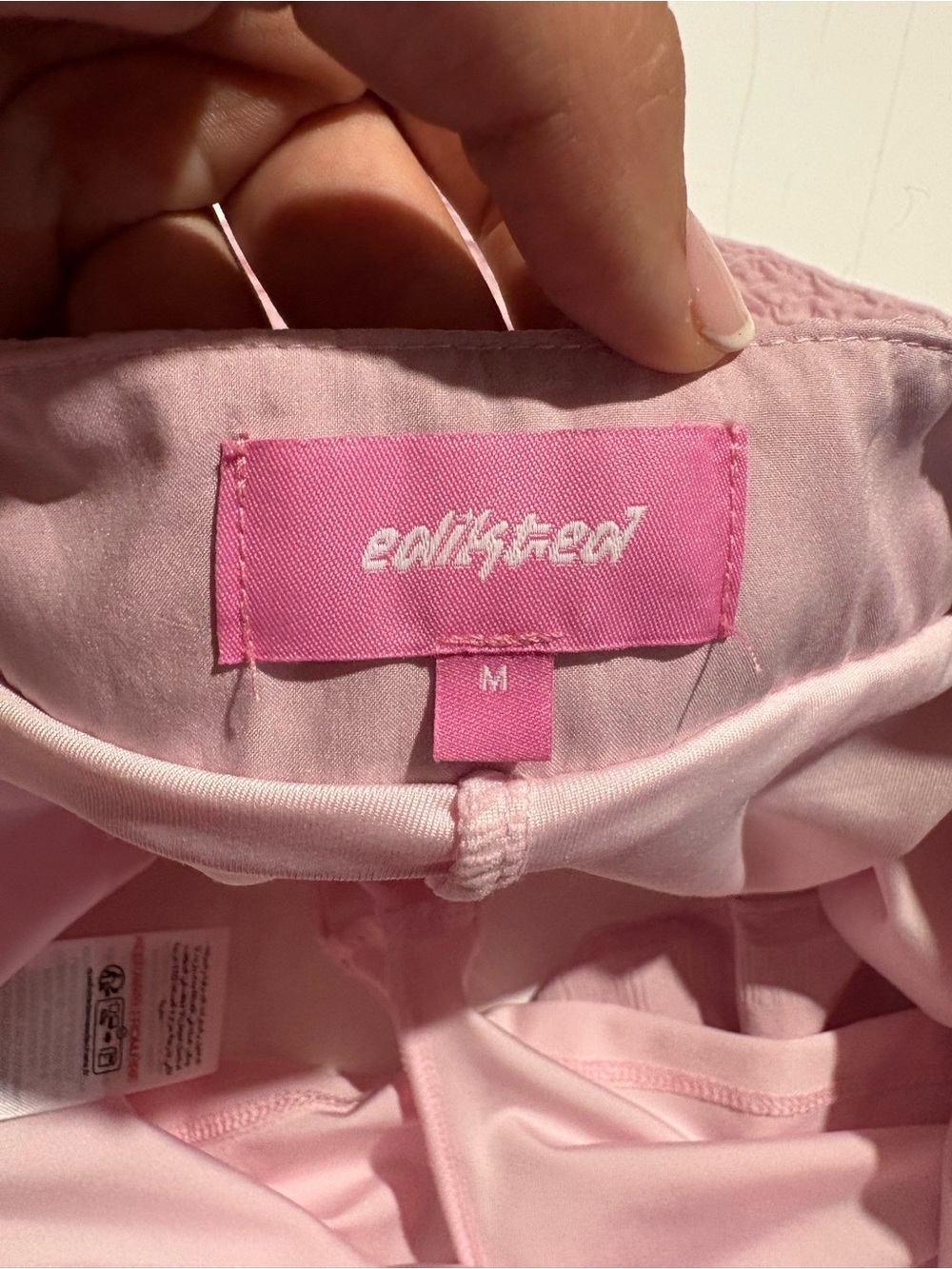 Edikted Pink Ruffled Low Rise Mini Skort - Picture 4 of 6